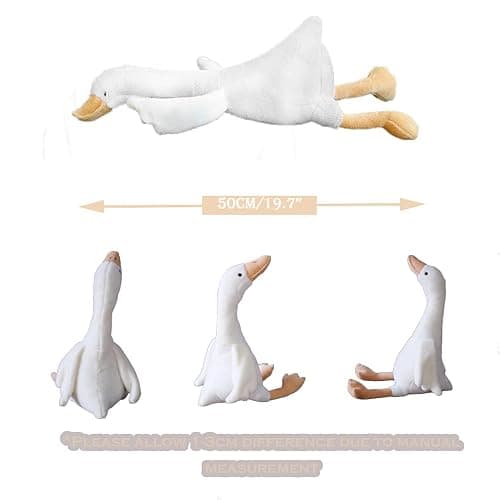CHELEI2019 19.7" Goose Stuffed Animal Plush Toy,White Swan Stuffed Animal Toy Gifts for Kids thumbnail 5