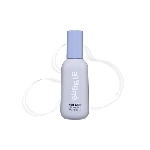 Bubble Skincare First Class Face Oil Cleanser - Facial Cleansing Oil + Makeup Remover Enriched with Rosehip Seed Oil + Sunflower Seed Oil to Nourish + Soothe Skin (4 fl oz) - Image 1