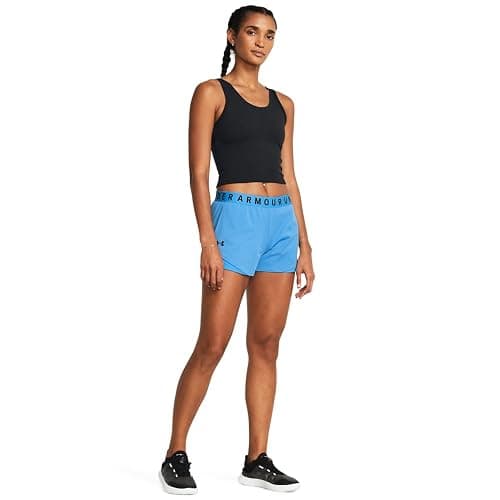 Under Armour Women's Play Up Twist Shorts 3.0 - Medium - (444) Viral Blue / Viral Blue / Black thumbnail 3