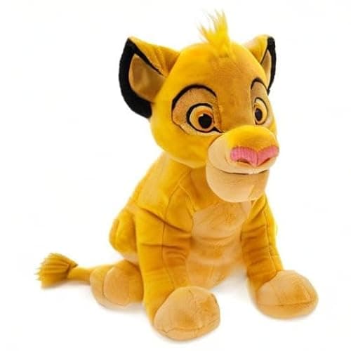 Disney Store Official Simba Medium Soft Toy for Kids, Cuddly Character with Fuzzy Texture and Embroidered Details, Furry Mane and Tail Tuft, Disney Plushy Suitable for All Ages thumbnail 6