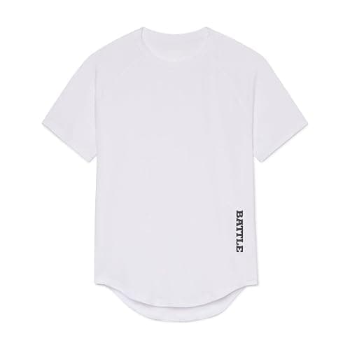 Battle Sports Speed Workout Short Sleeve Shirt, Athletic Training Bodybuilding Shirts Gym T-Shirt - Image 1