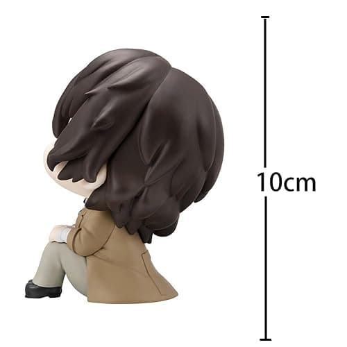 YLQANONG BSD Figures Dazai Osamu Anime Look Up Figure Statues Nakajima Atsushi Anime Figurine 10CM/3.94IN thumbnail 3