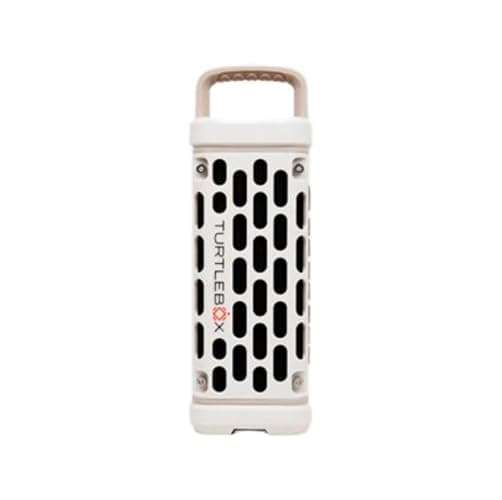 Turtlebox Ranger: Loud! Outdoor Portable Bluetooth 5.4 Speaker | Rugged, Waterproof, Ultra-Portable | Plays to 105db, Deep Bass, Shockproof, Unlimited Pairing for Full Stereo Experience, Ivory - Image 1