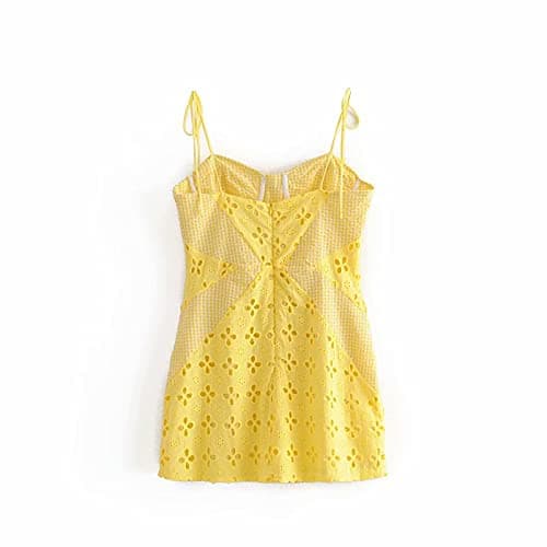 Summer Lady Lace Trim Spaghetti Strap Bodycon Mini Dress Women Backless Sleeveless Party Club Sexy Female Dress thumbnail 2