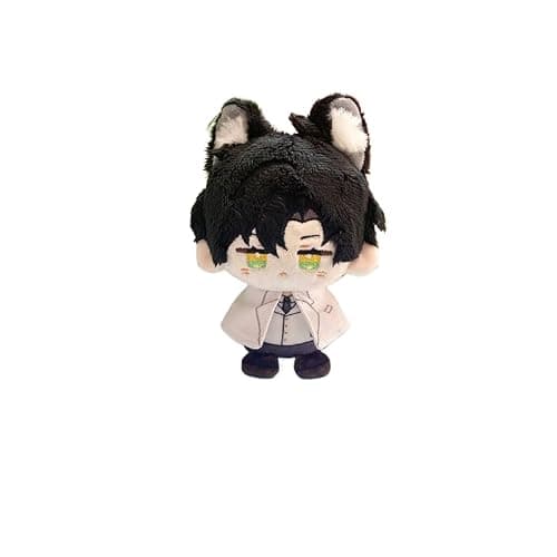 Love and deepspace Lian Yu Shen Kong Rafayel Xavier Zayne Plush Keychain Keyring Cosplay Doll Figure Pendant Merch - Image 1