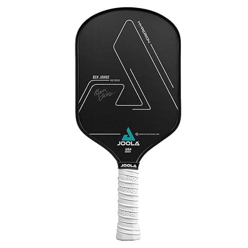 JOOLA Ben Johns Hyperion Pickleball Paddle - Select Raw Carbon Surface or Carbon Abrasion Surface for Increased Power and Spin - Elongated Grip Handle - Carbon Fiber Pickleball Paddle - USAP Approved - Image 1