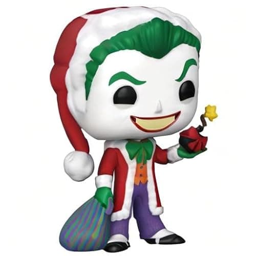 Funko Pop! DC Heroes: DC Holiday - The Joker as Santa Vinyl Figure thumbnail 2