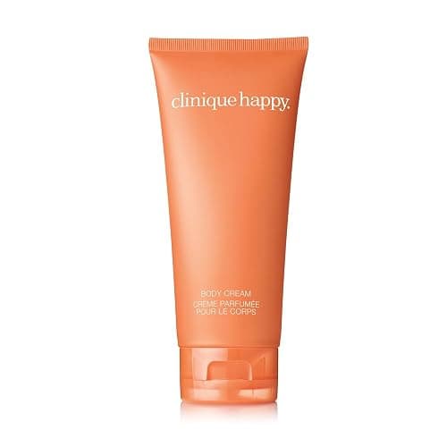 Clinique Happy Body Cream | Softening Body Lotion | Notes of Grapefruit, Bergamot, Hawaiian Wedding Flower + Spring Mimosa, 6.7 Fl Oz - Image 1