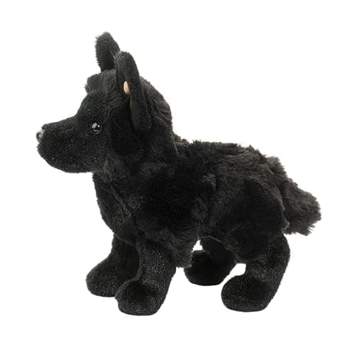 Douglas Harko Black German Shepherd Dog Plush Stuffed Animal thumbnail 4