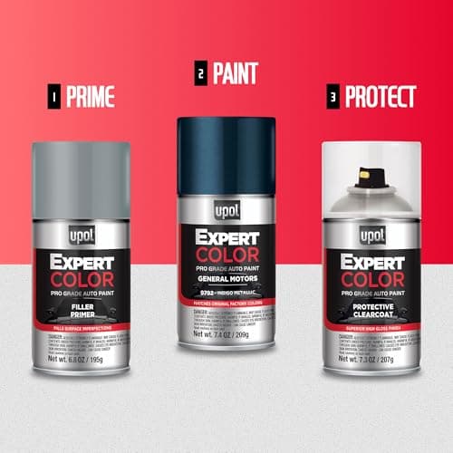 U-POL Expert Color Protective Clearcoat, Automotive Clearcoat Spray Paint, Professional Grade, Easy-To-Use, Clear thumbnail 2