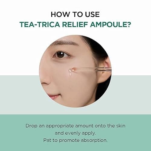 SKIN1004 Tea-Trica Relief Ampoule – Sérum Anti-Imperfections – Apaise les Peaux Acnéiques et Sensibles – Formule Non Comédogène – 30ml (30) thumbnail 4