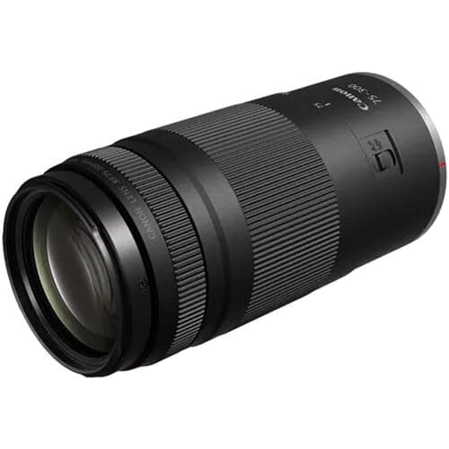 Canon RF 75-300mm f/4-5.6 Lens | Compact Telephoto Zoom with Versatile Focal Range & Smooth Autofocus | Great for Sports, Wildlife, Travel & Everyday Photography (7155C002) + Shoulder Bag + 64GB Card thumbnail 5
