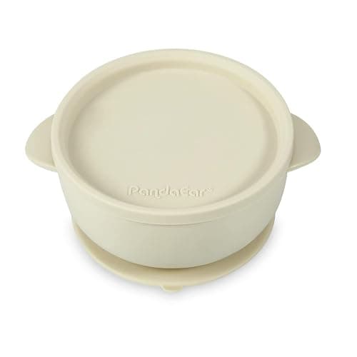 PandaEar 3 Pack Baby Bowls with Suction| Leak-Proof Stay Put Silicone Food Bowl with Lids for Babies Kids Toddlers Infants| Food Grade Soft Safe BPA-Free Silicone (Pink Rose Linen) thumbnail 7