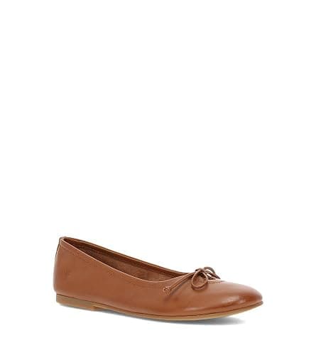 Frye Emma Ballet Women's Flat-Shoes - Classic Leather Slip-On Design, Comfortable Everyday Wear, Elegant and Versatile Style - Image 1
