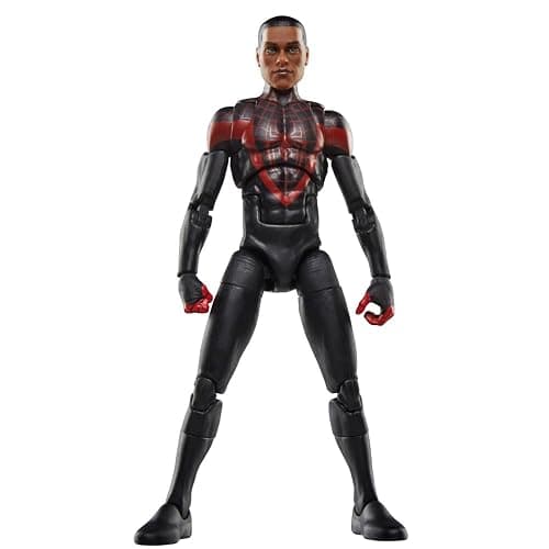 Marvel Legends Series Ultimate Miles Morales, Spider-Man Comics-Inspired Collectible 6-Inch Scale Action Figure with Character-Sized Comic Accessory thumbnail 10