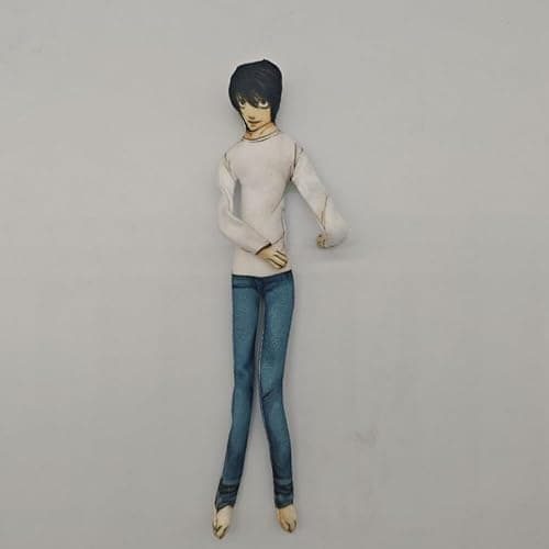 MABAIUDE Light Yagami Plush L Soft Figure Twistable Plush Doll Poseable Funny Anime Plushies Stuffed Pillow Cushion Sofa Decoration Gifts thumbnail 6