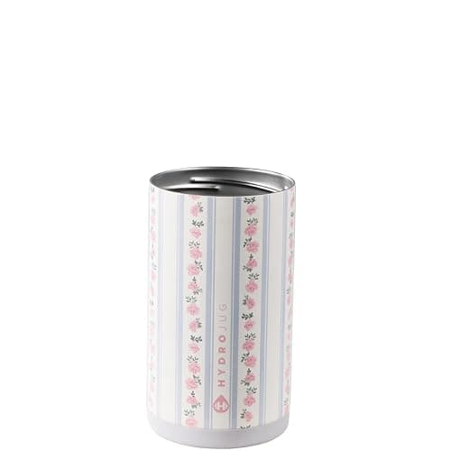 HydroJug Slim Can Cooler 12 oz, Stainless Steel Can Holder, Primrose | Fits 12 oz slim cans, double-wall insulated, snug fit wings, screw-top lid, cup holder friendly, dishwasher safe thumbnail 3
