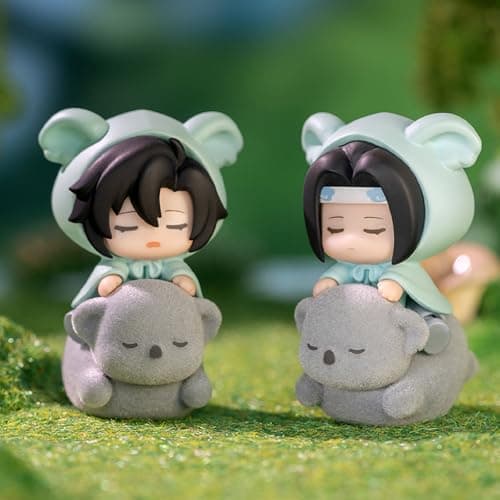 Bahomu Anime Blind Box, Random One Cute Pet Riding Adventures Series Mystery Box Figure for Mo Dao Zu Shi, Collectable PVC Figure for Birthday Gifts thumbnail 5