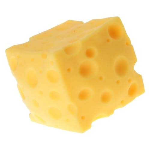 Squishy Fidget Toy Giant Cheese Squeezable Stress Relief Sensory Toys for Adults, Cute Party Favors, 3.94x3.94x3.54'' thumbnail 7