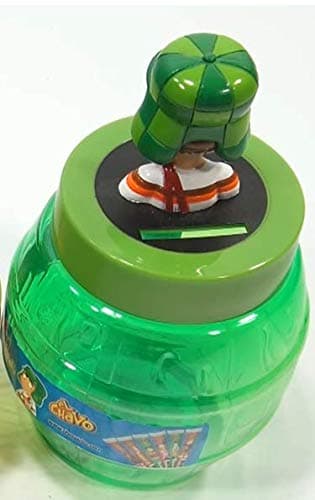 El Chavo Animated Series Jelly Stick Candy banks - Mini Barril El Chavo animado Alcancía thumbnail 2
