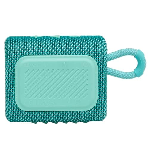 JBL Go 3 - Portable Mini Bluetooth Speaker, big audio and punchy bass, IP67 waterproof and dustproof, 5 hours of playtime, speaker for home, outdoor and travel (Teal) thumbnail 2