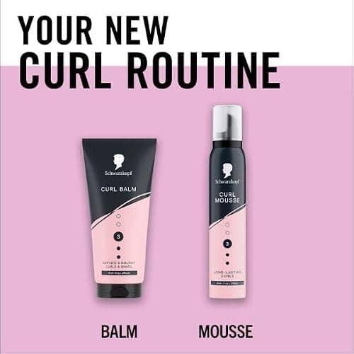 Schwarzkopf Mousse Curl 200 ml, Hold Level 3, Mousse for Curly Girl Method, Long Lasting Curls, Anti-Frizz Effect, Vegan Formula* thumbnail 4