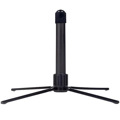 ROCHIX Portable Foldable Flute Stand - Metal Base, 4-Leg Stand for Flute & Piccolo - Image 1