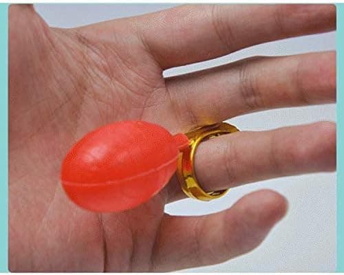 Sluswallow 3Pcs Red Water Squirt Toys Water Spray Ring Tricky Toy Spoof April Fools' Day Tricky Prank Toys, Gags and Practical Joke Toys, Decorations thumbnail 8