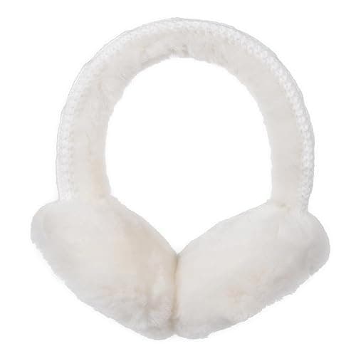 Harssidanzar Womens Winter Earmuffs, Sheepskin Earmuffs, Foldable Earmuffs, Outdoor Earwarmer HL303CA thumbnail 5