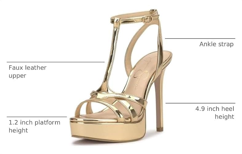 Jessica Simpson Women’s Sippete Platform Stiletto T-Strap Sandal thumbnail 3