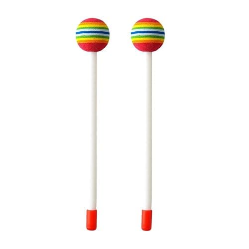 Bongo Drum 5"-6" Rhythm Club Drum for Kids Percussion Instrument Music Drums with Colorful Mallets for Baby Children Special Christmas Birthday Gift.(5"-6") thumbnail 6