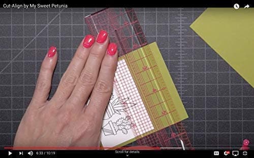 Cut-Align Precision Slotted Rulers (Set of 2 Rulers) for Card Making, Sewing and Other Crafting; from The Designer of The Misti and Creative Corners; Perfect Companion for Your Craft Knife thumbnail 5