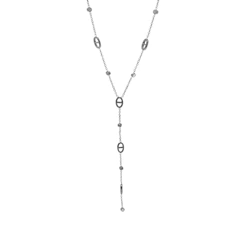 Générique Collier LONG MAILLE MARINE Collier y Acier Inoxydable Sautoir Plongeante Femme Collier Femme Acier Inoxydable Maille Marine Long En Y Pour Soirée thumbnail 2