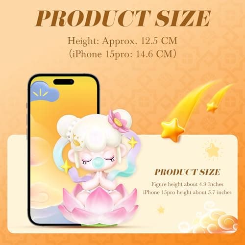Rolife Nanci Blind Box Best Wishes Series, 1PC Random Action Figure Box, Popular Collectible Toy Cute Action Figure, Creative Gifts for Birthday/Christmas Holiday thumbnail 4