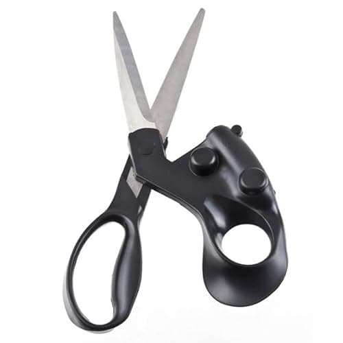 Laser Scissors - Laser Guided Fabric Scissors Cuts Straight Fast thumbnail 5