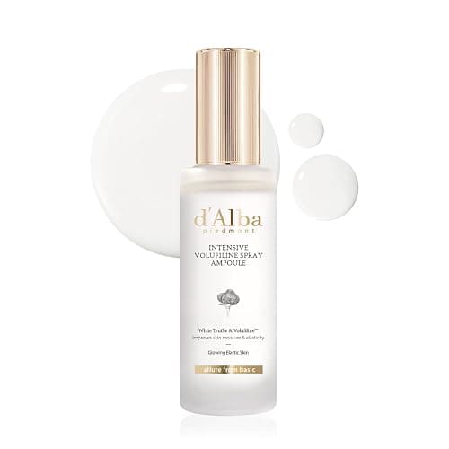 d'alba Piedmont Intensive Vegan Volufiline Spray Ampoule, Milky Spray Serum, Skin Firming, Premium Elasticity Care Treatment, 50,000ppm Volufiline Ampoule (1.69 fl.oz) - Image 1