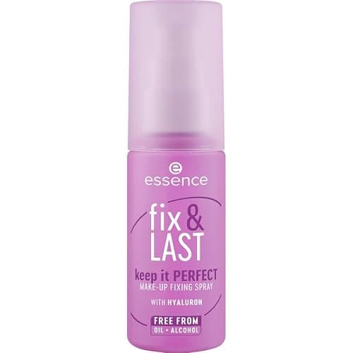 essence fix & LAST keep it PERFECT MAKE-UP FIXING SPRAY, Transparent, fixierend, natürlich, strahlend frisch, vegan, ölfrei, ohne Parfüm, ohne Alkohol, 1er Pack (50ml) thumbnail 2
