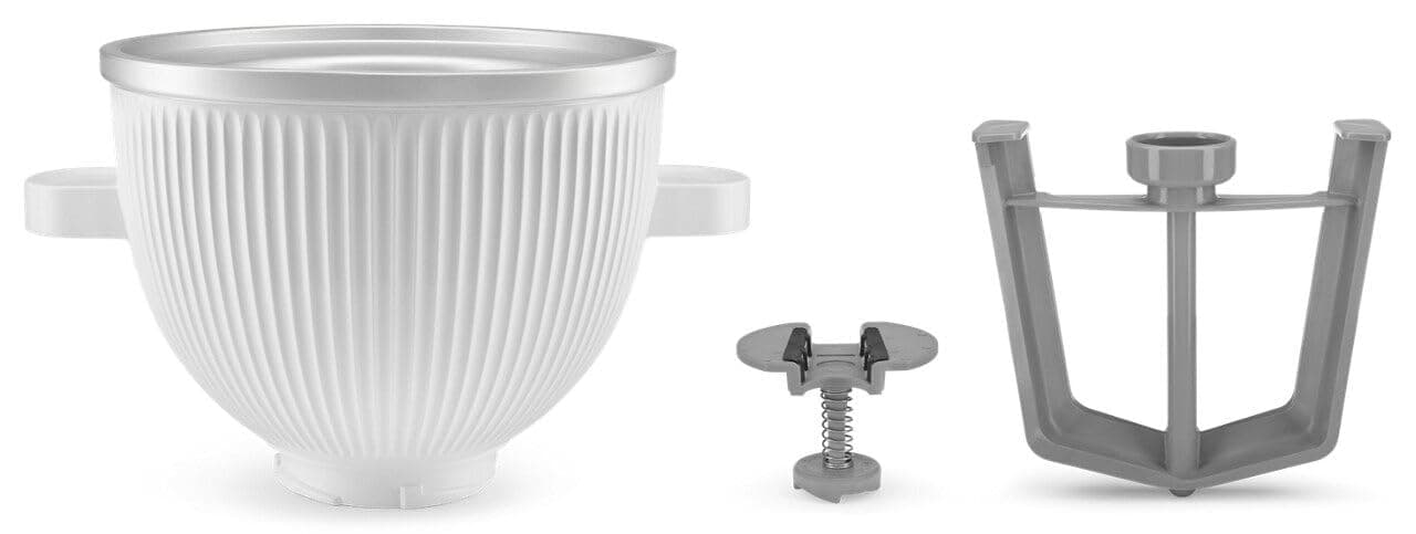 KitchenAid Ice Cream Maker Attachment for Stand Mixer, 2 Quart, KSMICM, White thumbnail 5
