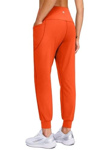 Viodia Women's Joggers with Pockets High Waisted Athletic Workout Yoga Jogger Pants for Women Tapered Sweatpants thumbnail 6