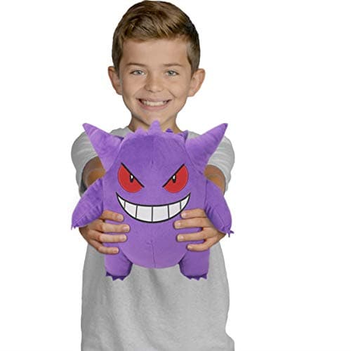 Pokémon Gengar Plush Stuffed Animal Toy - Large 12" - Ages 2+ thumbnail 5