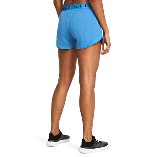 Under Armour Women's Play Up Twist Shorts 3.0 - Medium - (444) Viral Blue / Viral Blue / Black thumbnail 2