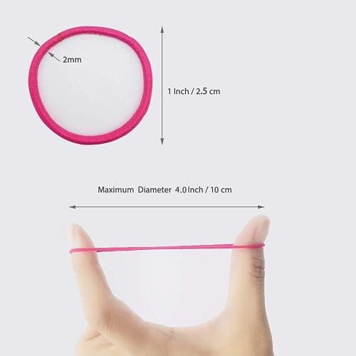 200pcs Hair Ties for Kids Hair Ties Toddler Girls for Girls Elastic Hair Bands Small Kids thumbnail 2