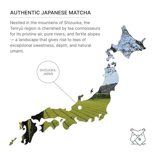 FKRO Organic Saemidori Ceremonial Grade Matcha Green Tea Powder | Single Cultivar 1st Harvest | Stone-Ground, Air-Flown Monthly from Japan | 30g Tin thumbnail 5