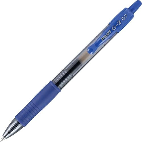 Pilot G2 Premium Gel Pen Convenience Pack, Retractable, Fine 0.7 Mm, Blue Ink, Blue Barrel, 36/pack thumbnail 4