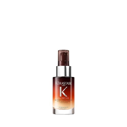 Kérastase, Nutritive, Siero Notturno Nutriente, Per Capelli Secchi, Azione Rivitalizzante, Con Proteine di Origine Vegetale e Niacinamide, Siero Notturno 8h Magic Night Serum, Formato Mini, 30 ml - Image 1