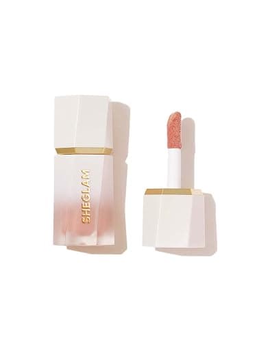 SHEGLAM Glow Bloom Liquid Waterproof Highlighter Long Lasting Cream Highlighter with Shimmer Dewy Finish - Bellini Brunch - Image 1