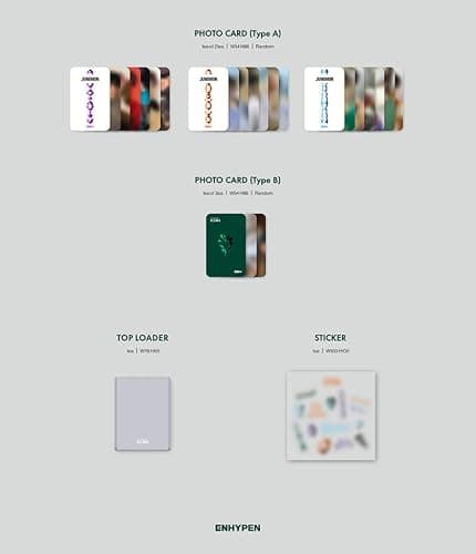 EN HYPEN : DIMENSION DILEMMA [ESSENTIAL Version] 1st Album CD+Photobook+Photocard Type A+Photocard Type B+Folded Mini Poster+Top Loader+Sticker thumbnail 4