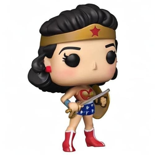 Funko Pop! Heroes: Wonder Woman 80th - Wonder Woman (Golden Age) - Golder Age thumbnail 8