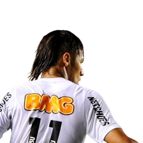 Santos Ney #11 Retro 12/13 Soccer Jersey for Men Fan Version (US, Alpha, Medium, Regular, Regular, Retro) thumbnail 2