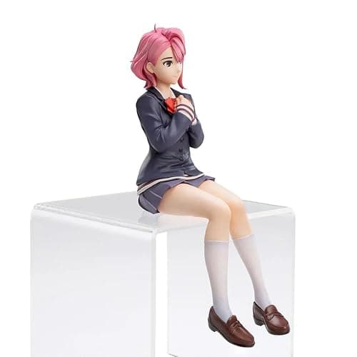 YLEAFUN 2pcs Anime Figures Shiratori/Ayase Momo Figure Sitting Model 15cm Statue Figurine Collection Ornaments Decorations PVC thumbnail 5
